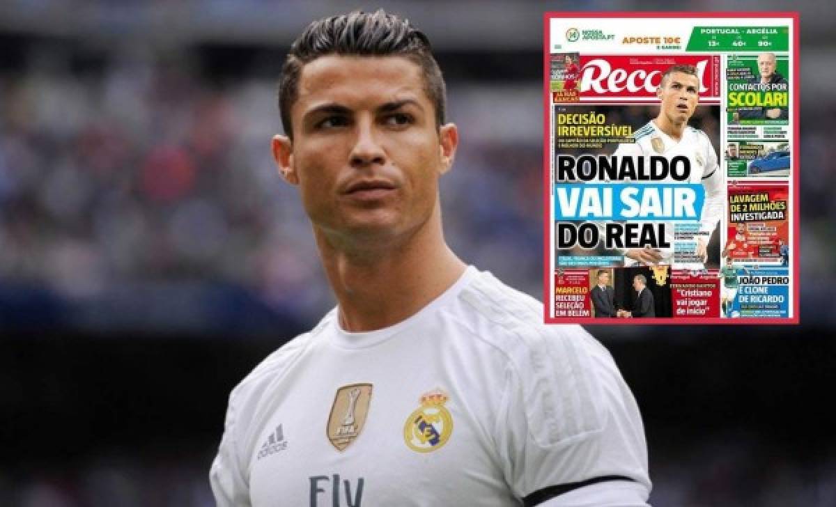 Lo dan como un hecho: Cristiano Ronaldo se irá del Real Madrid