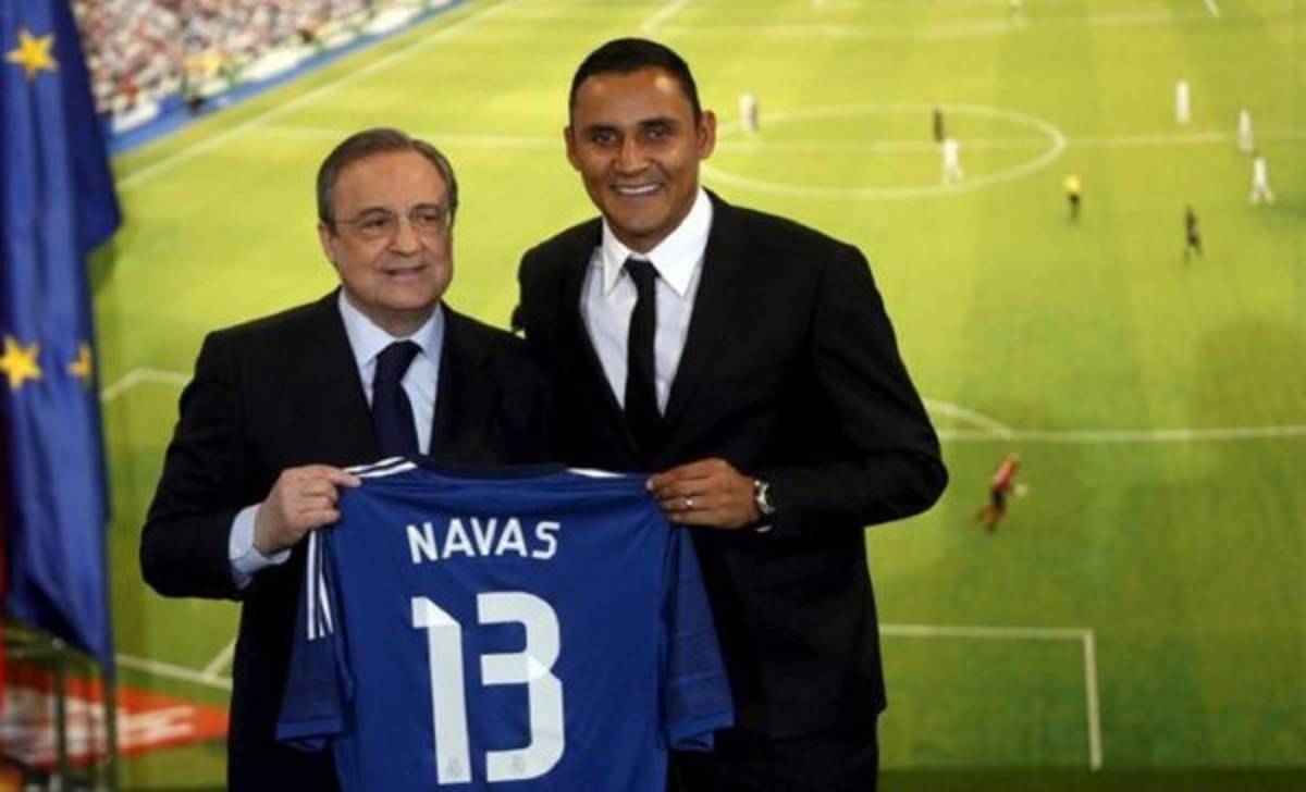 El antes y el después del guardián del Real Madrid, Keylor Navas
