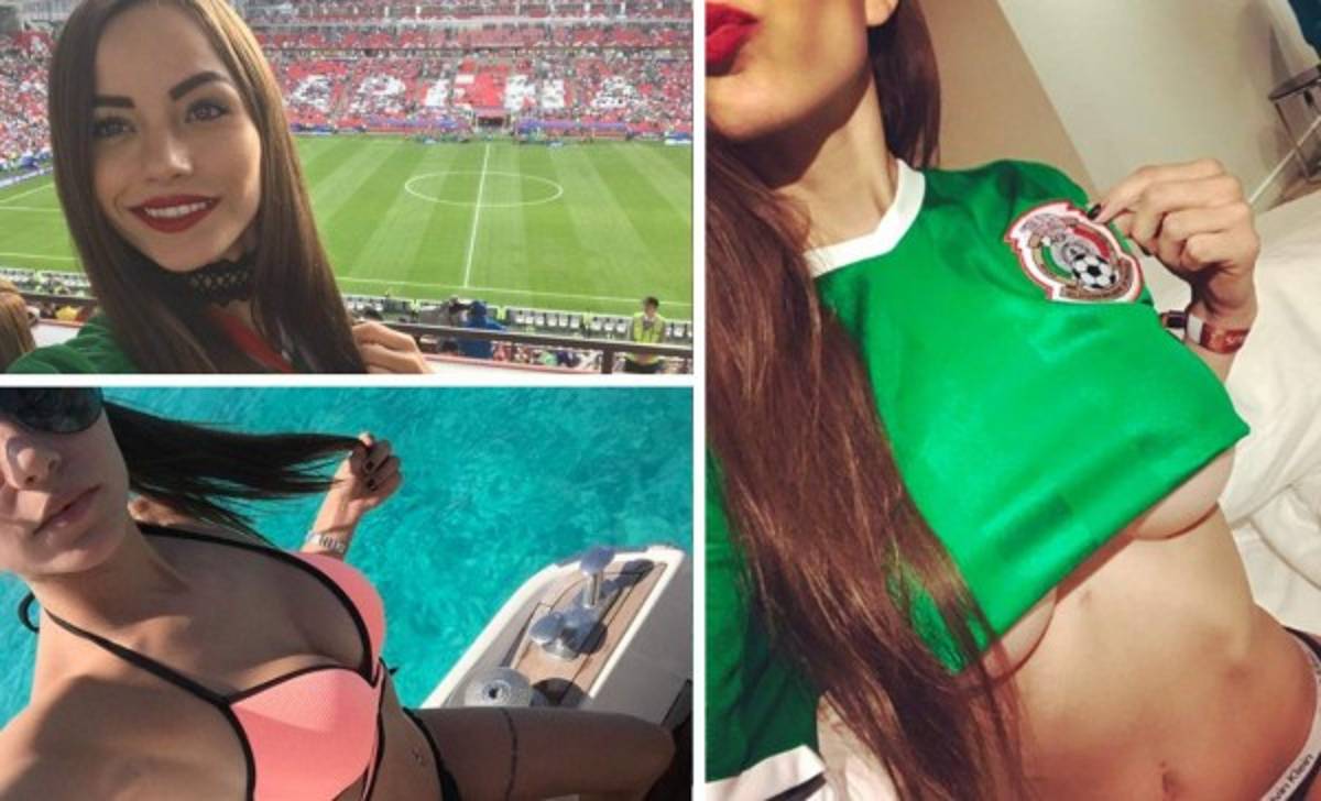 Melanie Pavola, la aficionada más sexy de México que apoyará en el Mundial