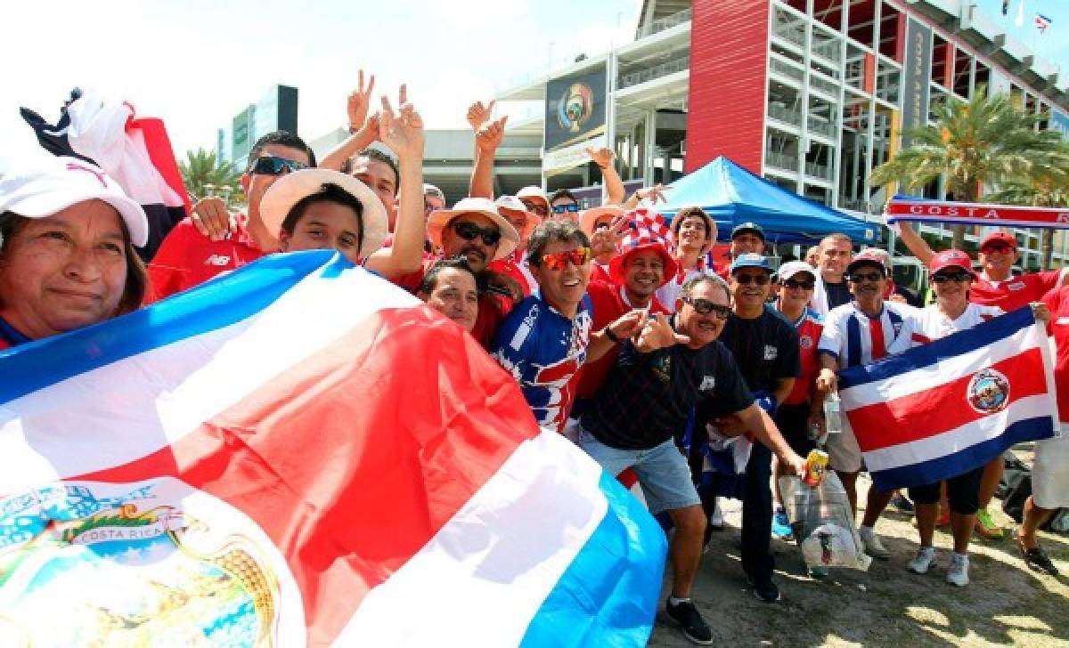 Cerca de 8000 ticos presentes en Orlando para el juego ante Paraguay