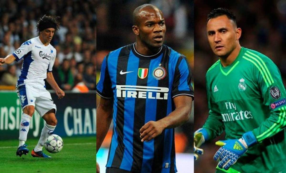 Jugadores centroamericanos que han disputado la Champions League