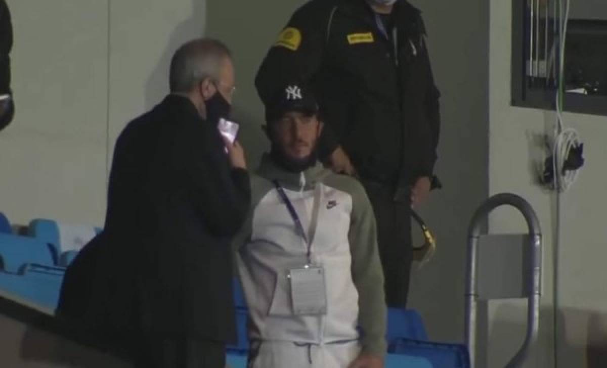 El fallo de Jovic que muchos no pueden creer y así fue captado Hazard con Florentino Pérez