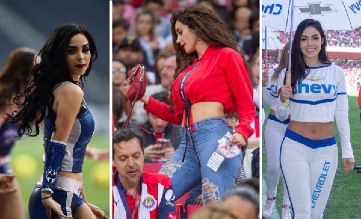 ¡Roban miradas! En el fútbol de México estas chicas llenan de belleza los estadios