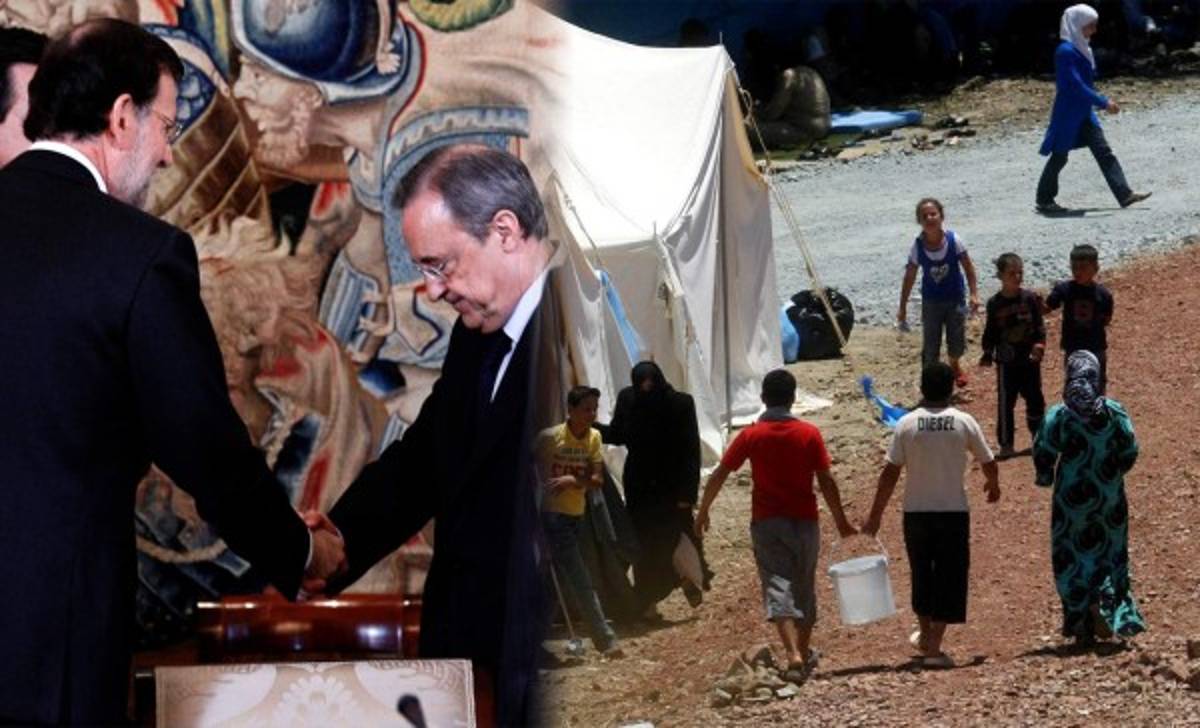 El Real Madrid donará un millón de euros a refugiados