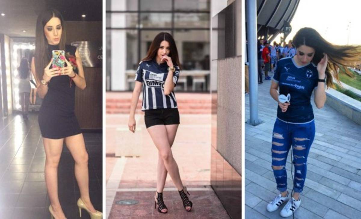 Thelma Salinas, la guapa seguidora del Monterrey que quiere ver a su equipo campeón