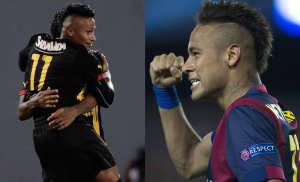 Ramón Núñez apareció con el mismo look de Neymar