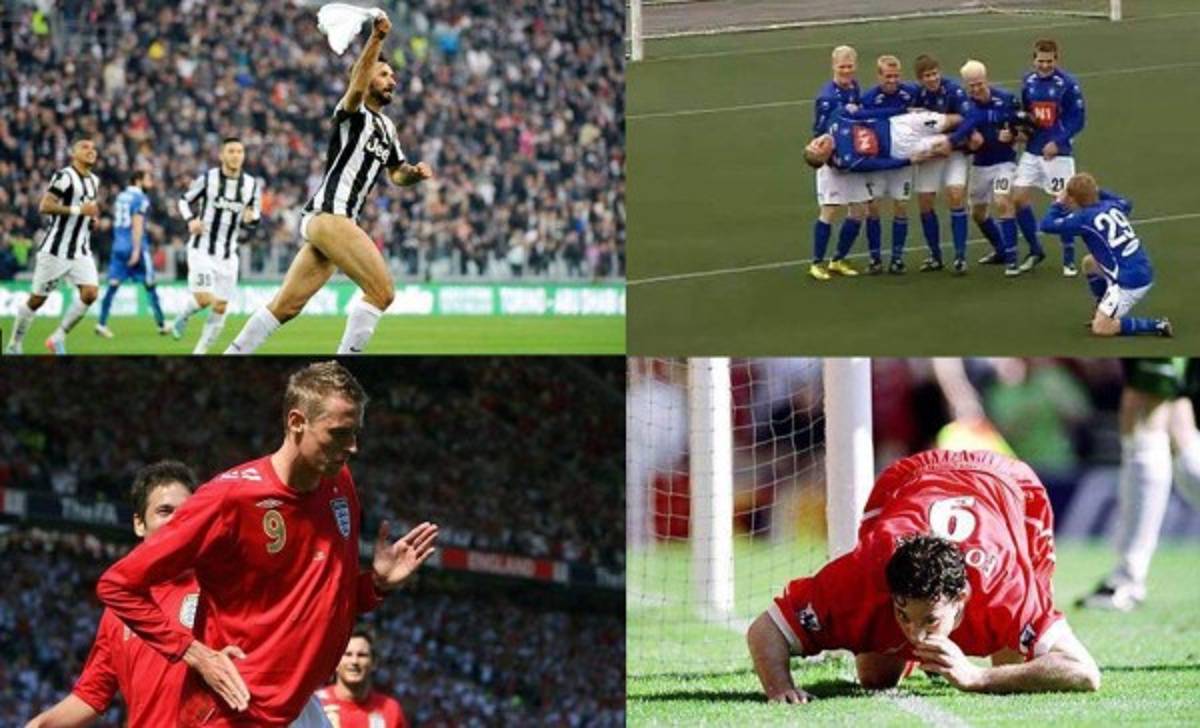 Las celebraciones más chistosas en la historia del fútbol