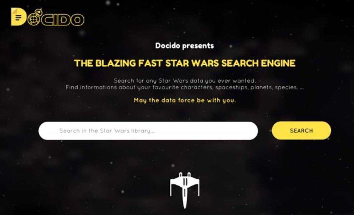  Un buscador sobre todo lo relacionado con Star Wars