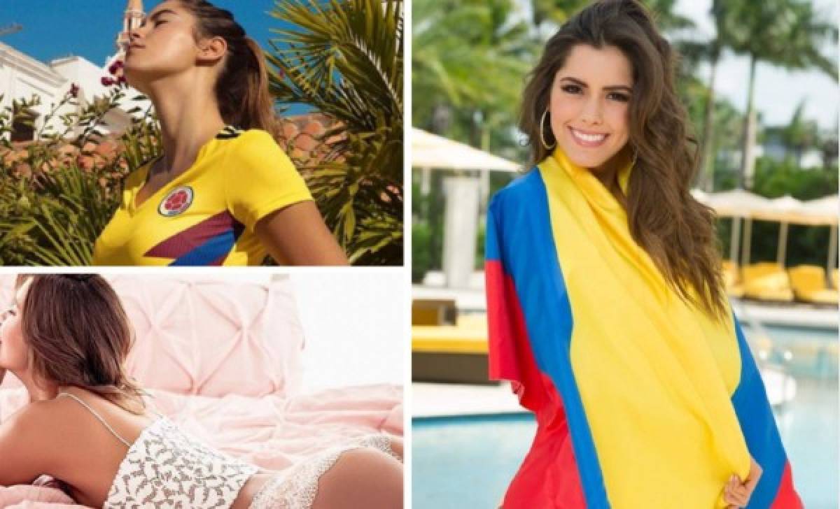 ¡Hermosa! Paulina Vega, la colombiana que apoyará con todo en Rusia