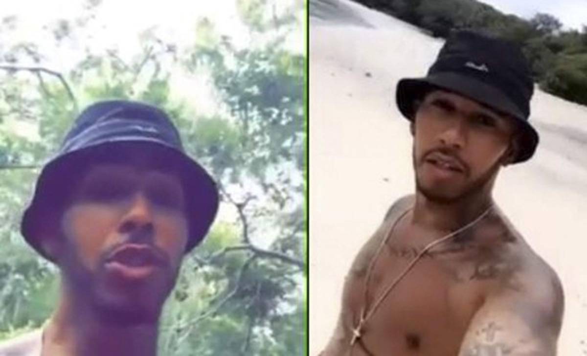 Lewis Hamilton disfruta de sus vacaciones en Costa Rica