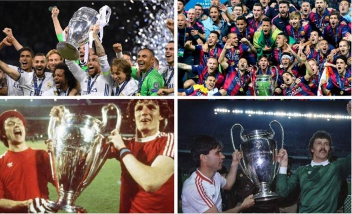 ¡Gigantes de Europa! Los equipos que han ganado la Champions League