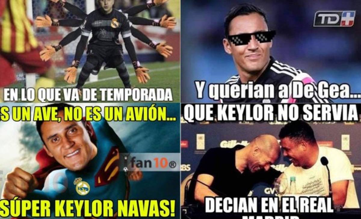Los memes que dejó la gran actuación de Keylor Navas con el Real Madrid