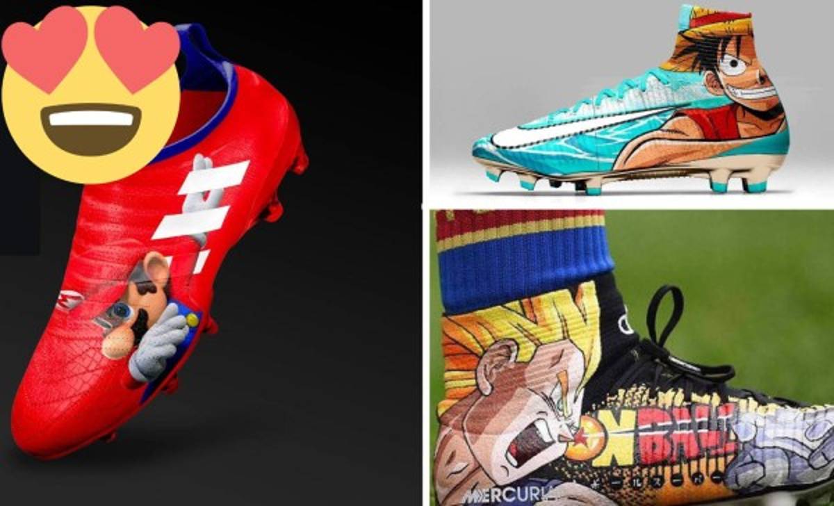 ¡Hermosas! Los mejores videojuegos y caricaturas toman los botines de fútbol
