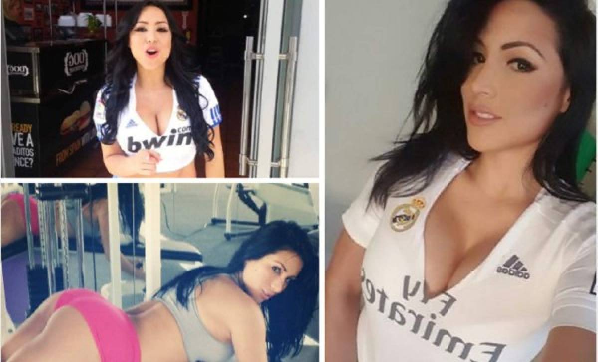 Jeinny Lizarazo, la modelo venezolana que celebra por alto la clasificación del Real Madrid