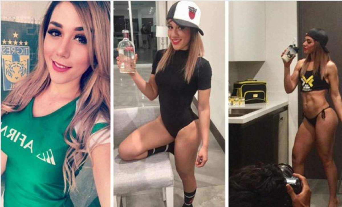 Floresita Flores, la hermosa fitness mexicana aficionada del Tigres