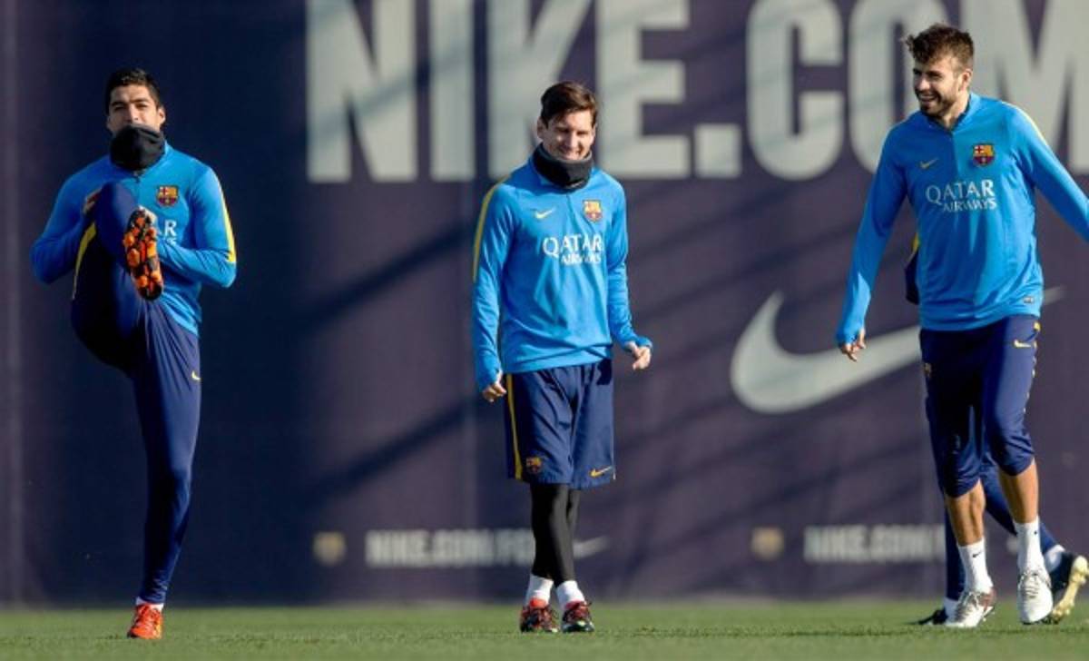 Messi se reincorpora a los entrenamientos con normalidad