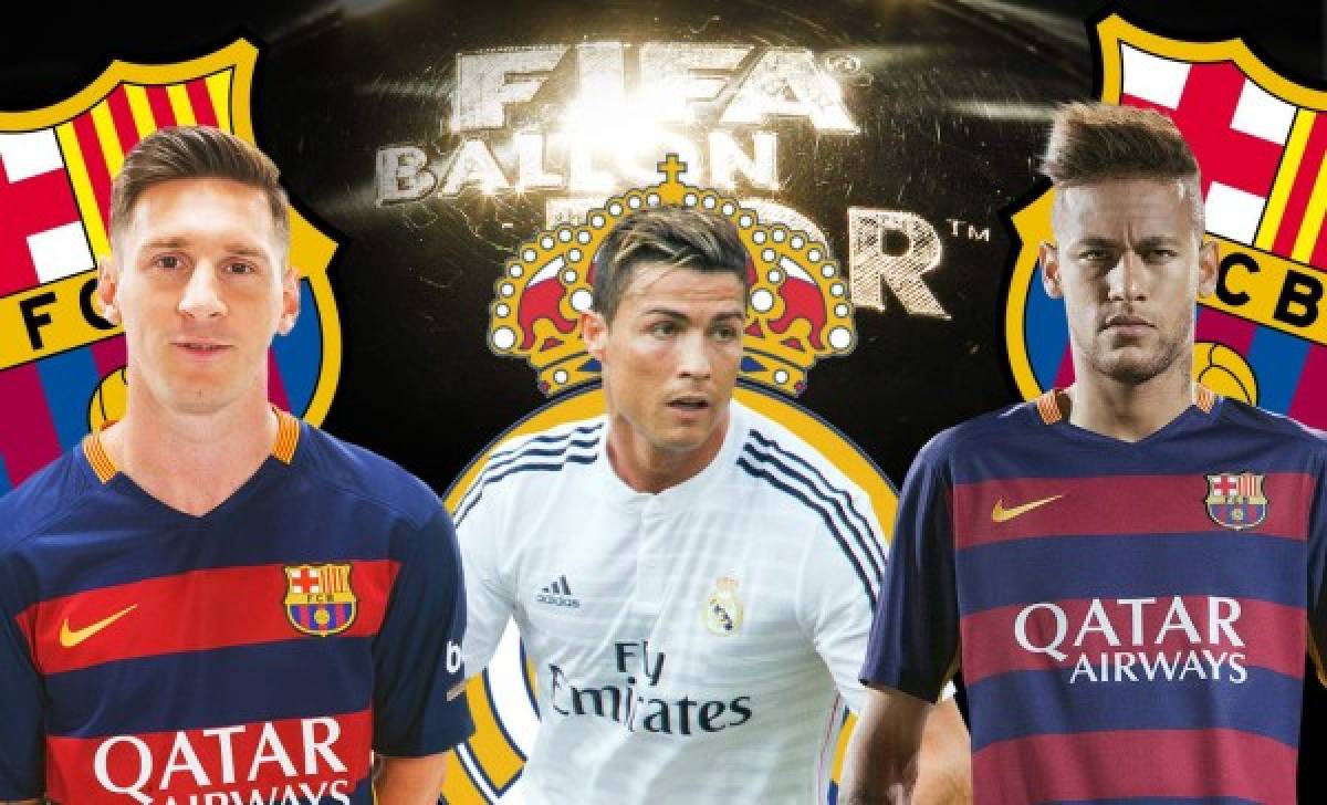 ENCUESTA: ¿Quién ganará el Balón de Oro 2015: Messi, Cristiano o Neymar?
