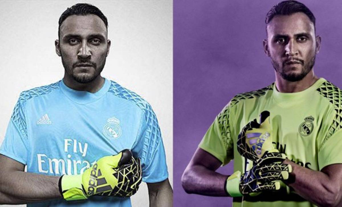 Keylor Navas exhibió la nueva piel que vestirán los guardametas del Real Madrid