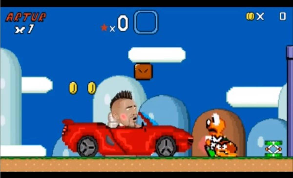 VIDEO: Parodia de ''Super Mario World'' se burla del ''accidente'' de Arturo Vidal