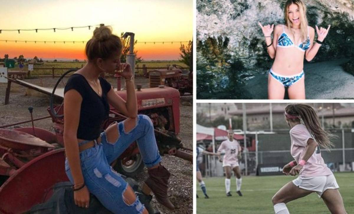 Paige Almendariz, la futbolista estadounidense que cautiva Instagram con su belleza