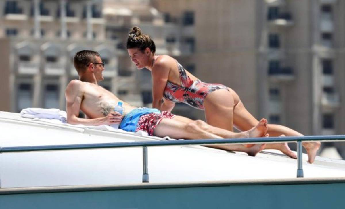 Las vacaciones de Jamie Vardy y su espectacular esposa en Dubai