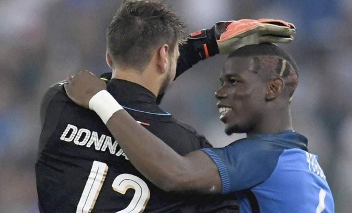 Pogba sale en defensa de Donnarumma y destaca su nivel