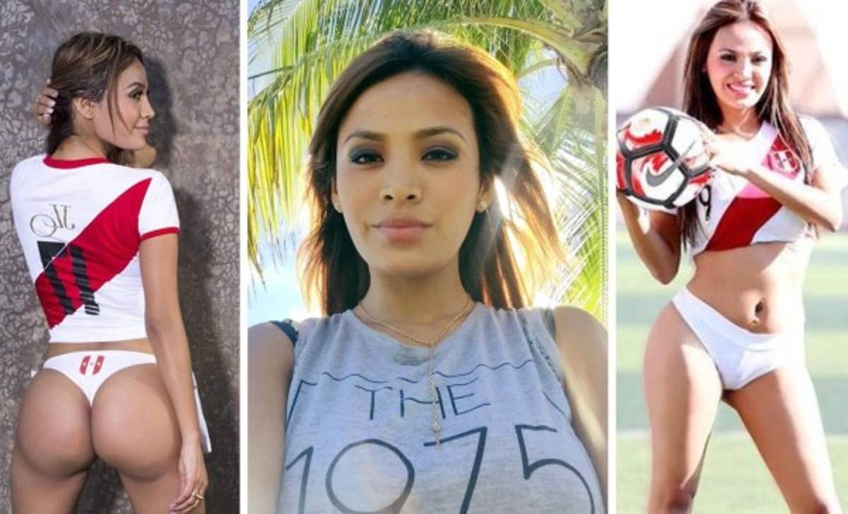 ¡Espectacular! La novia de Perú que apoyará con todo en Rusia