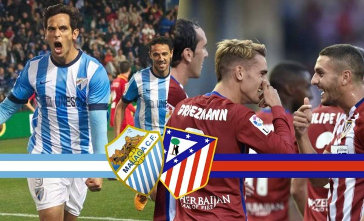 El Atlético apunta al liderato en Málaga