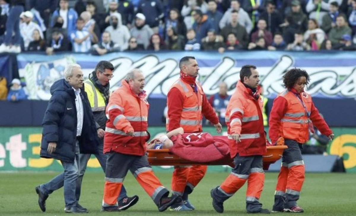 Centrocampista Lacen sufre traumatismo craneoencefálico pero está consciente