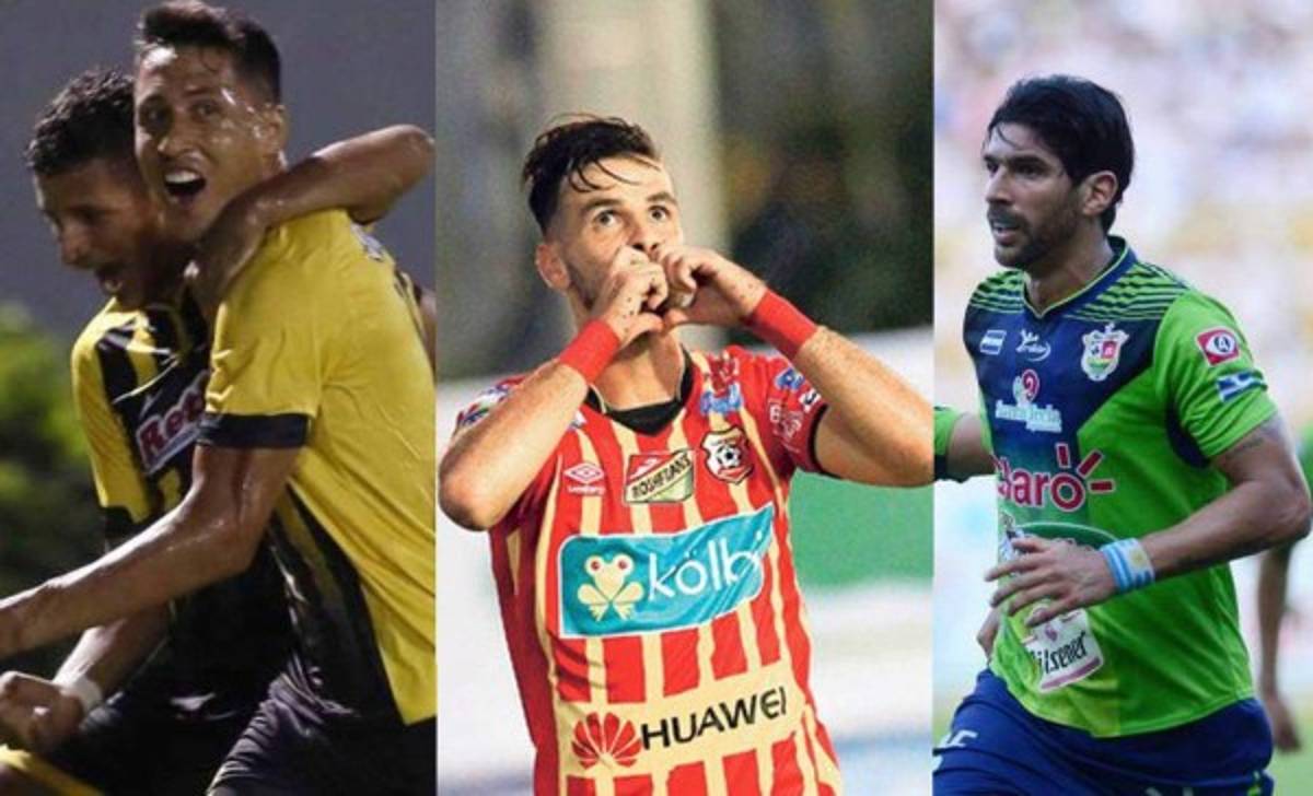 Los goleadores de las ligas centroamericanas