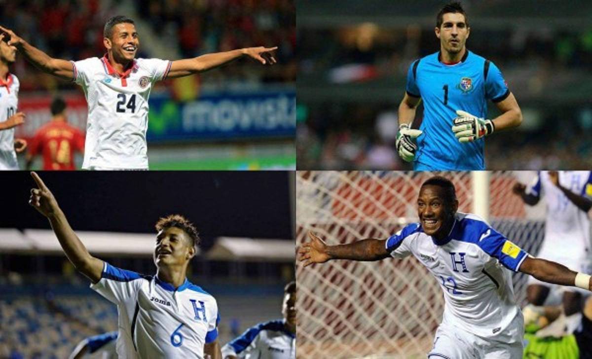 Jugadores centroamericanos que sueñan con ir a la Copa del Mundo