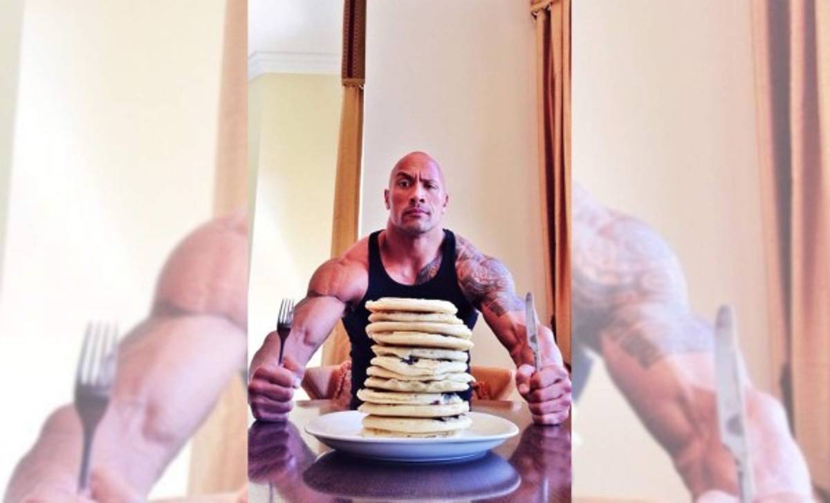 Sean Evans, el hombre que siguió la dieta de Dwayne ''La Roca'' Johnson