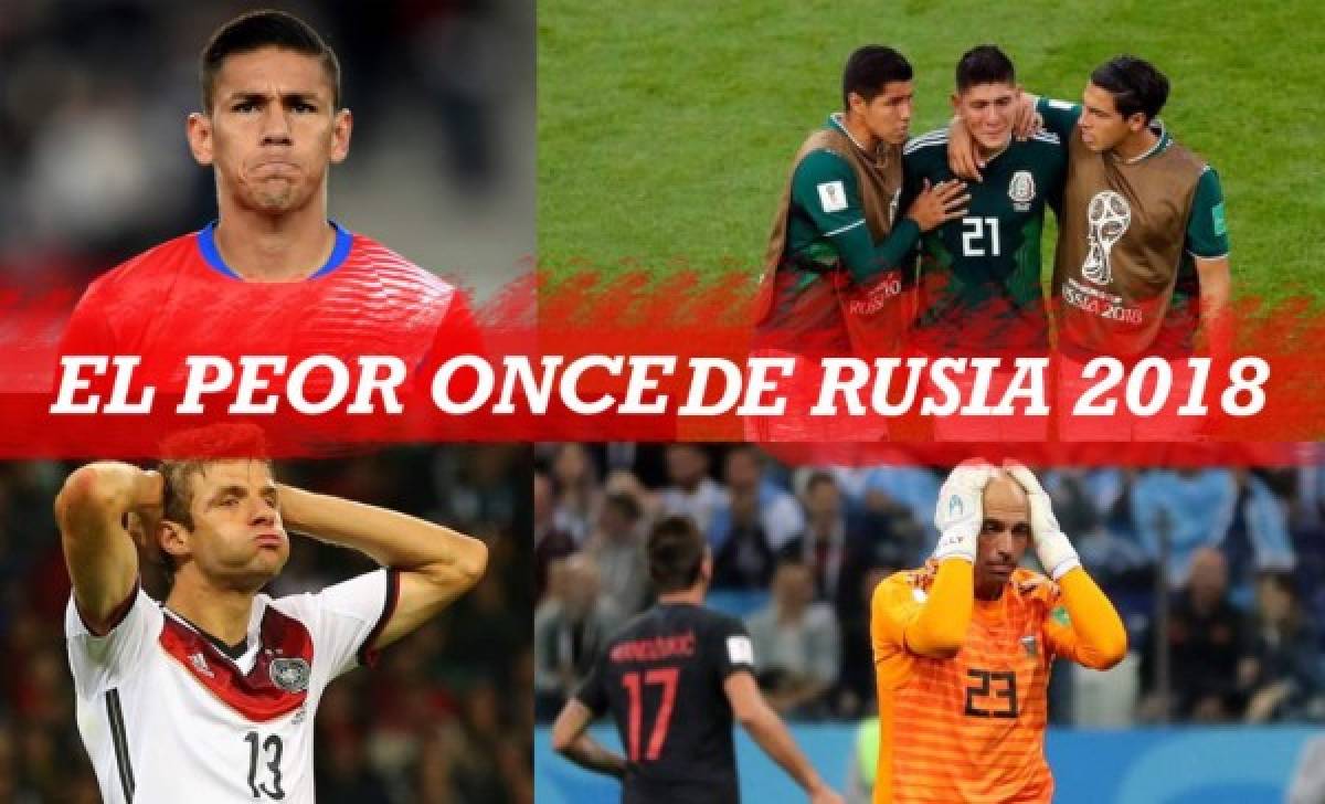 Un tico aparece en el peor once del mundial según L'Équipe