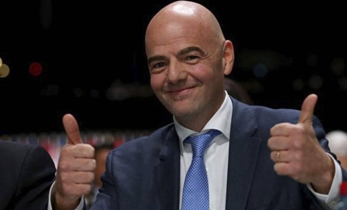 Infantino, partidario de que el Mundial de 2026 se dispute en varios países
