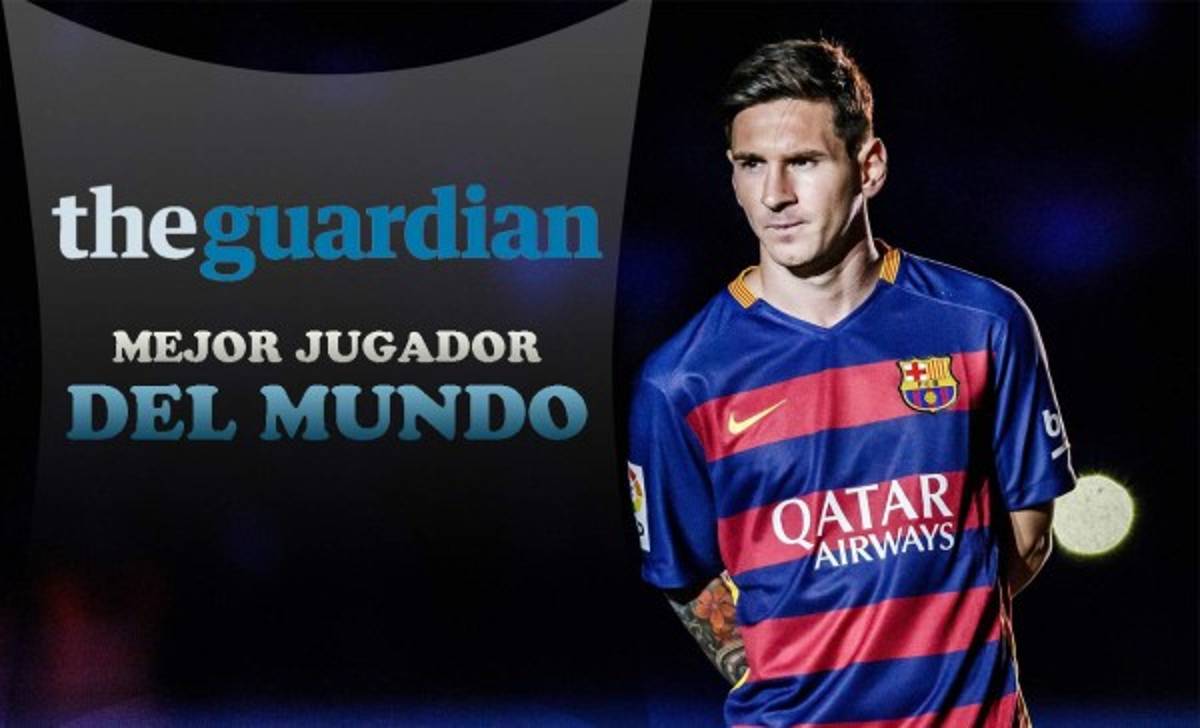 Messi, elegido como el mejor jugador del mundo por el diario británico ''The Guardian''