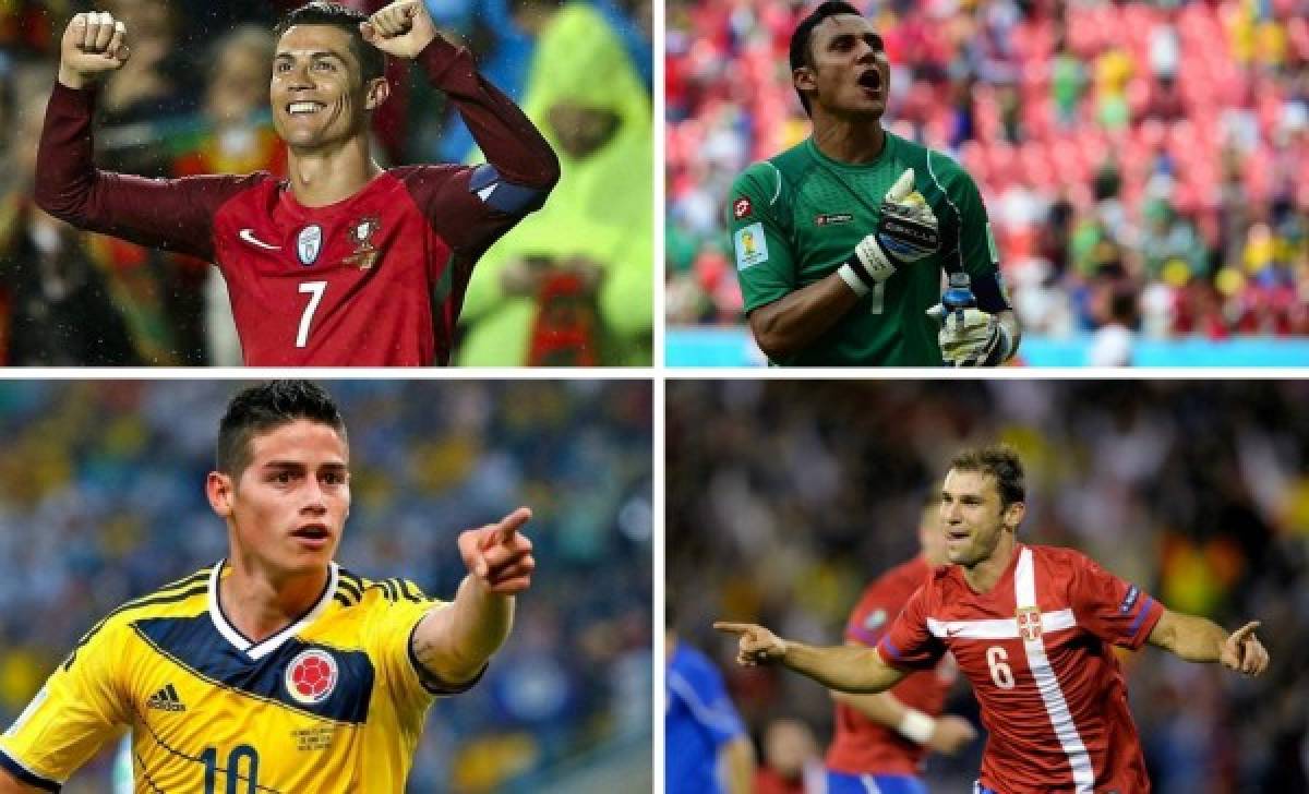 Estas son las principales figuras de las 32 selecciones que estarán en Rusia