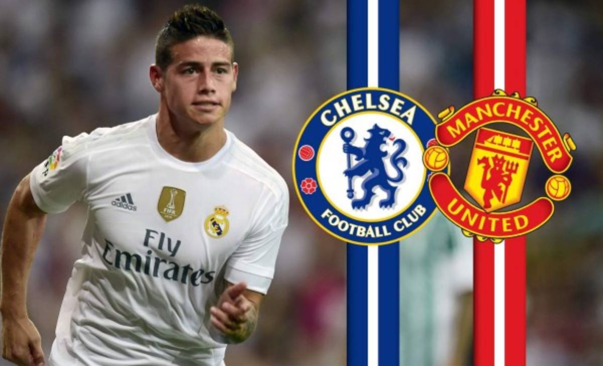 Manchester United y Chelsea pretenden por James Rodríguez, según medios