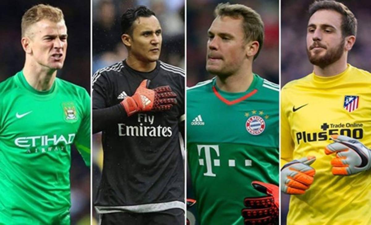 Los cuatro porteros de las semifinales de Champions League