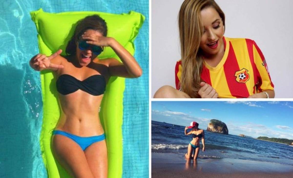 ¡Bellísima! Mary Escalante la hermosa periodista tica seguidora del Herediano