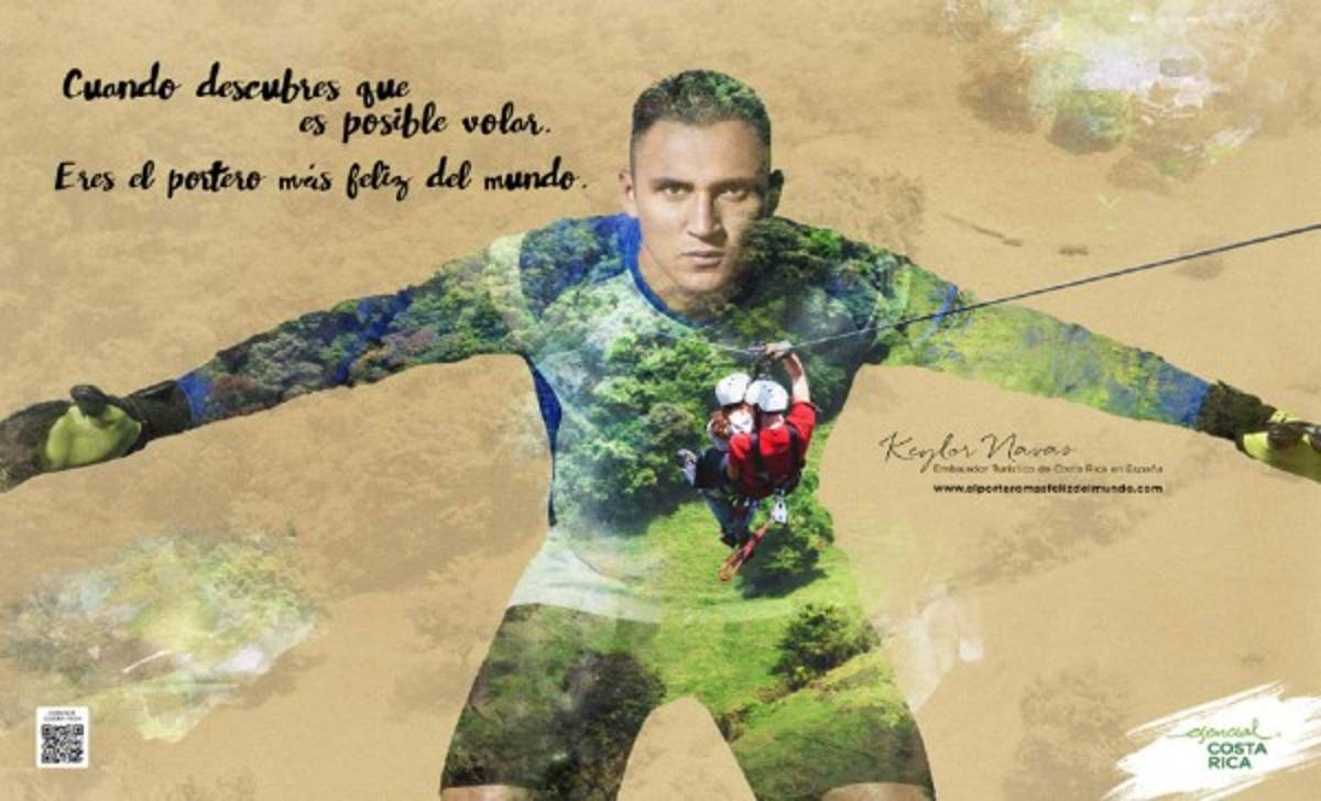 Instituto Costarricense de Turismo nombra a Keylor Navas embajador turístico