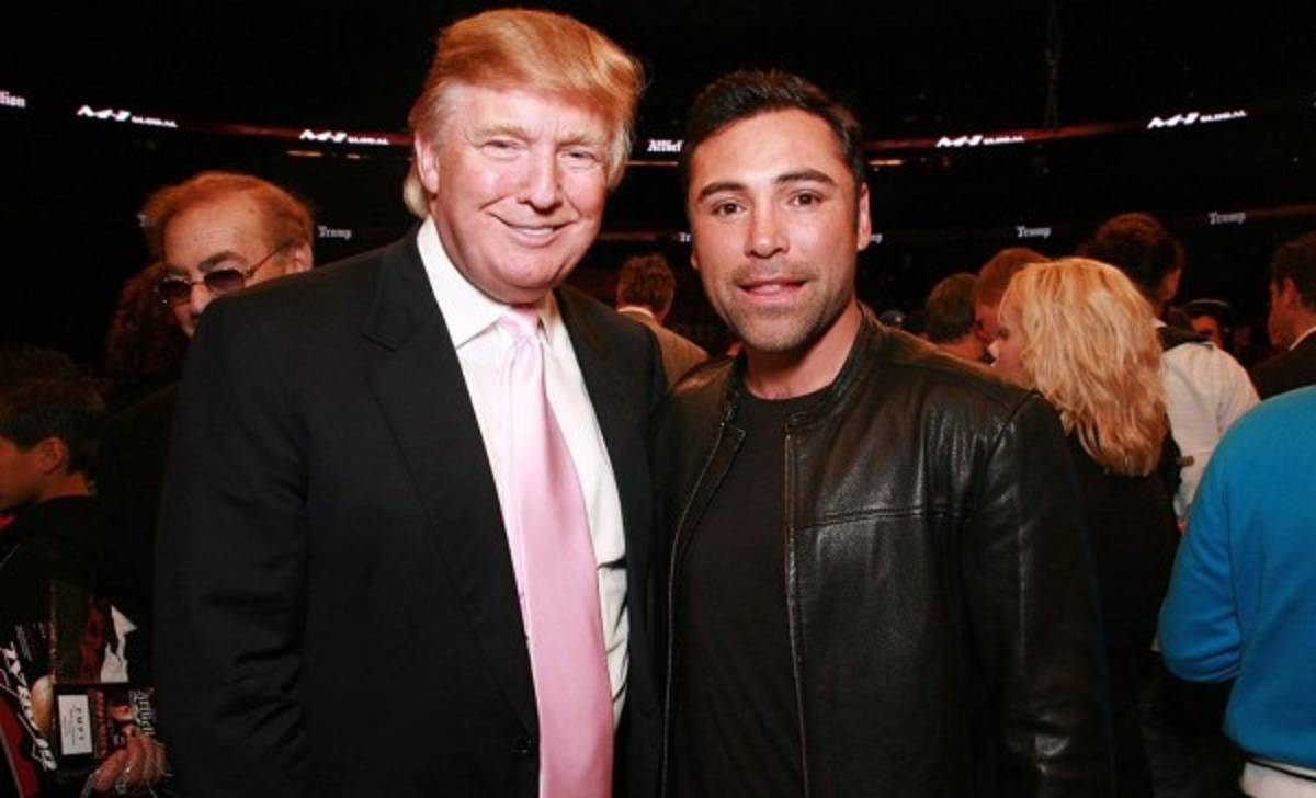 De La Hoya ofrece a Trump asientos gratuitos para pelea del 'Canelo' Álvarez