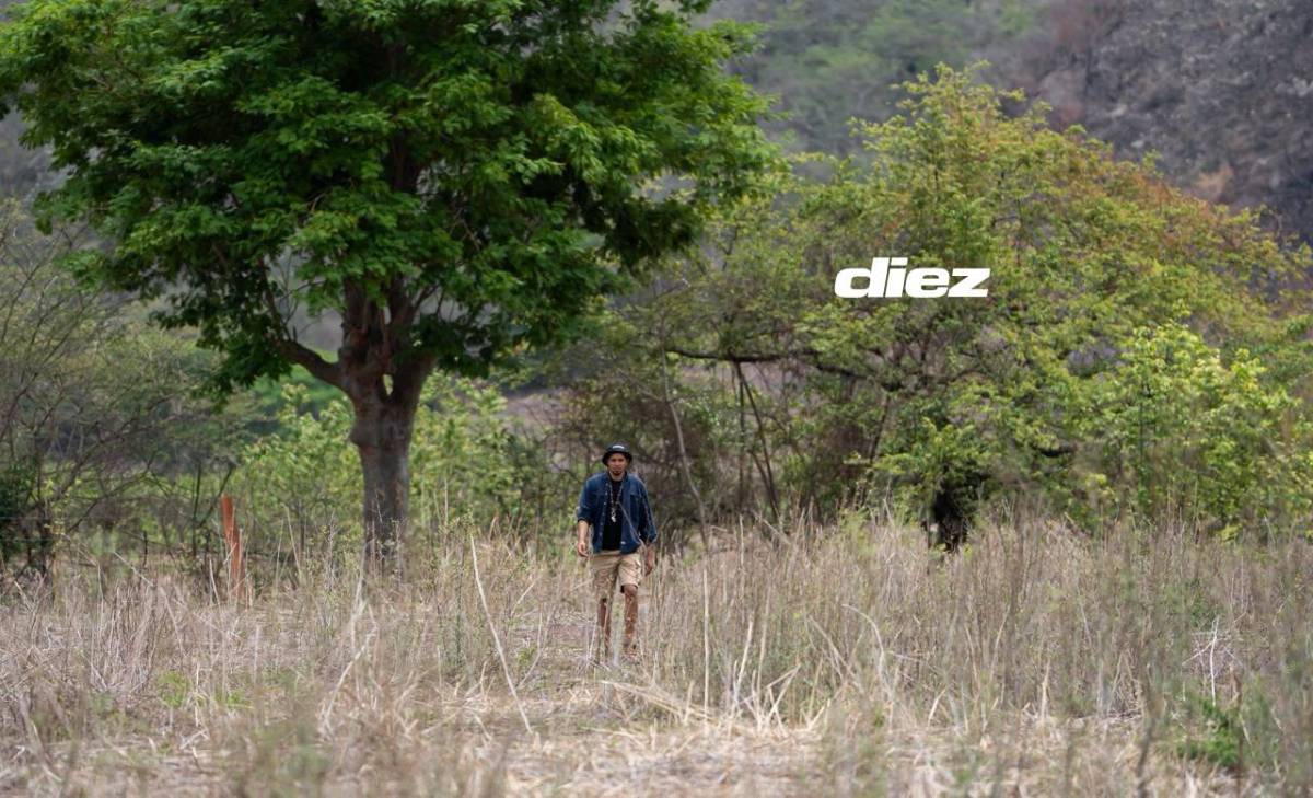 La humilde vida de Getsel Montes en el campo: Fútbol, ganadería y agricultura