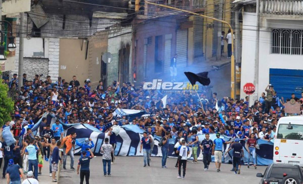 Final Motagua-Olimpia: No hubo lleno total y colorido en el Nacional