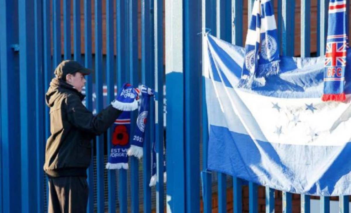 FOTOS: Así le rindieron homenaje a Arnold Peralta en Escocia