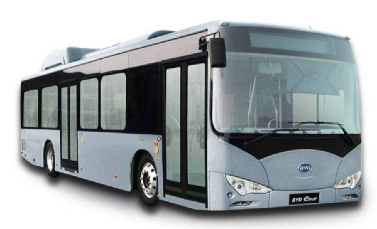 Así es el K9, el moderno autobús eléctrico que ofrecerá servicio gratis en Tegucigalpa como transporte público