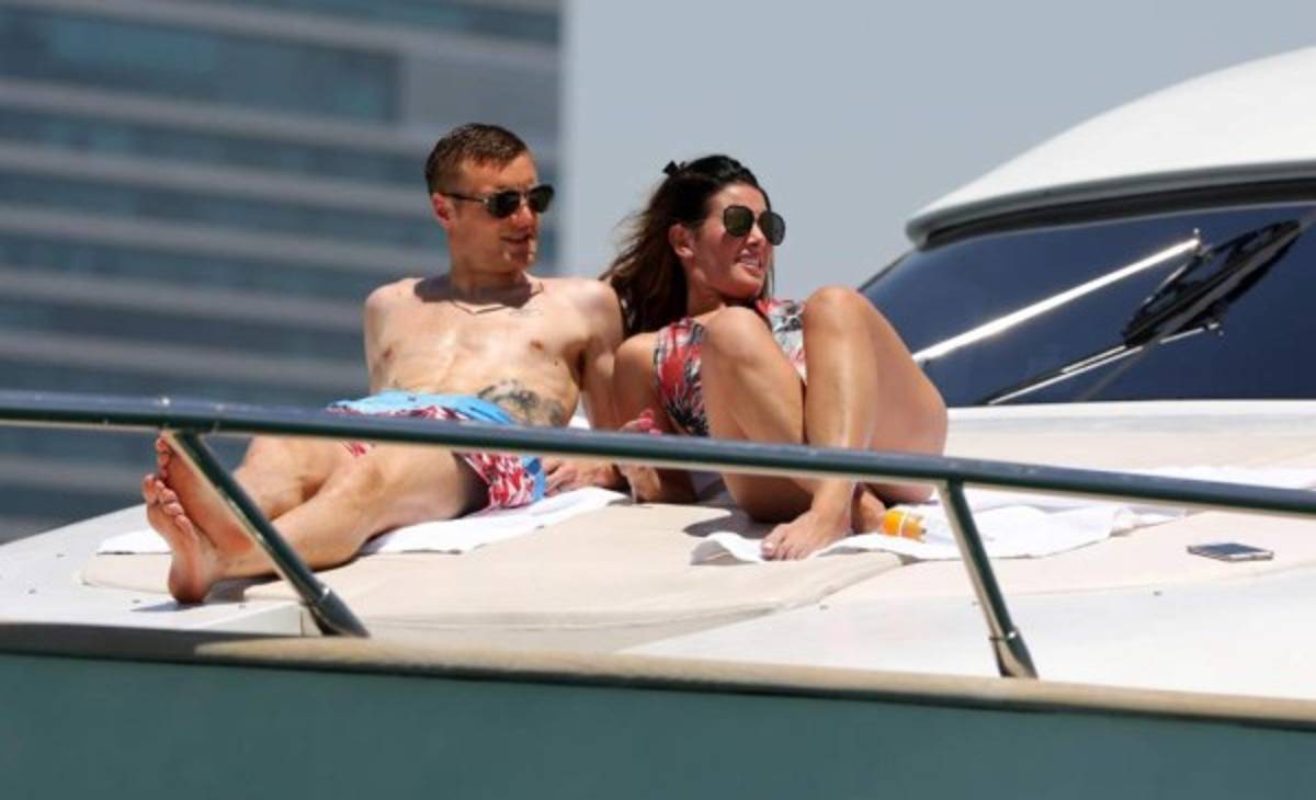 Las vacaciones de Jamie Vardy y su espectacular esposa en Dubai