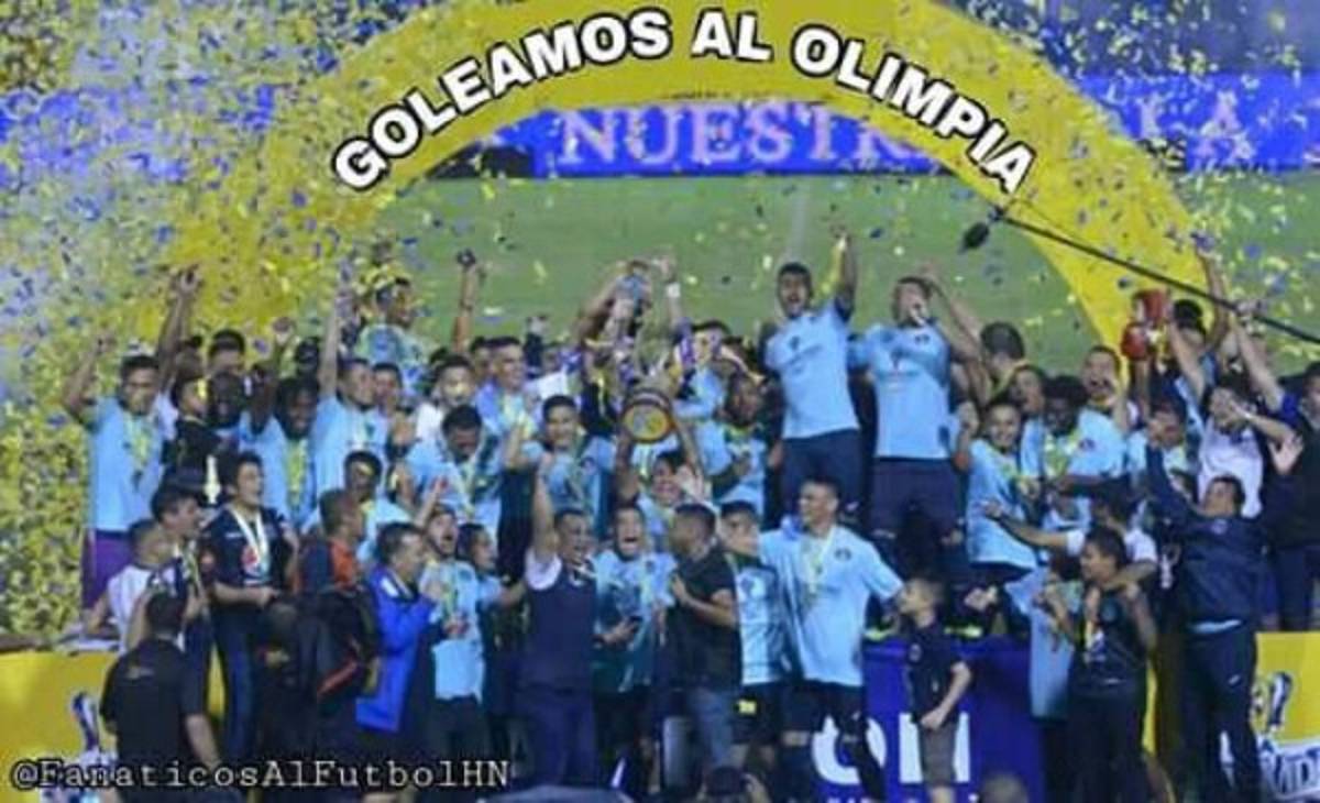 Motagua revienta con memes al Olimpia tras golearlo en Comayagua