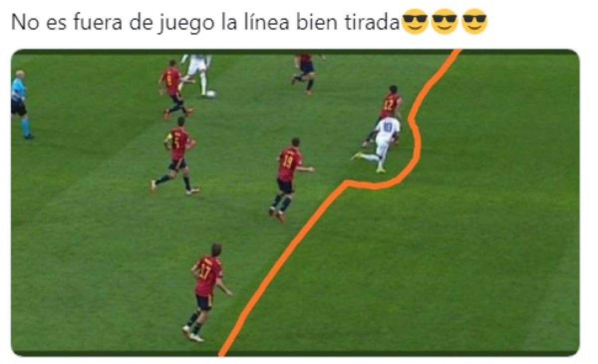 Francia ganó la Liga de Naciones ante España con polémica y los memes hacen pedazos a Mbappé, al Real Madrid y el VAR