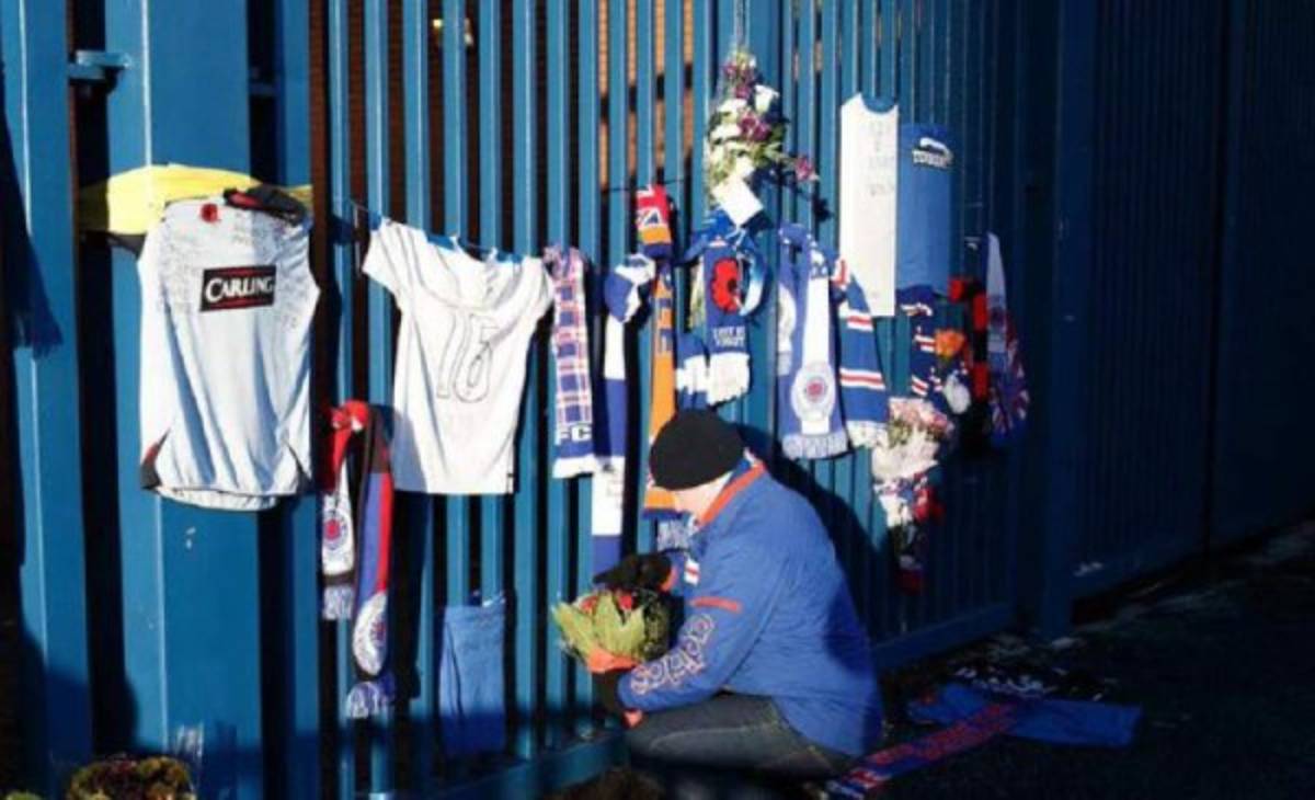 FOTOS: Así le rindieron homenaje a Arnold Peralta en Escocia