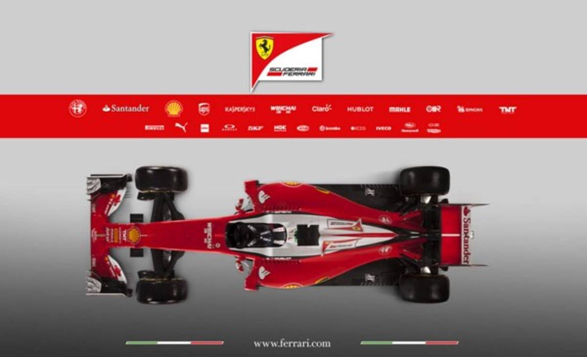 Así es el nuevo Ferrari de Sebastian Vettel para 2016
